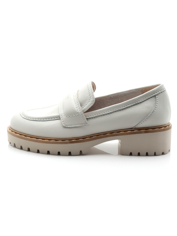 Leather moccasin Bull Neve