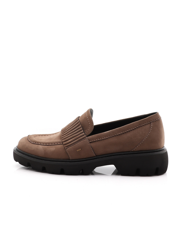 Donna Carolina Slip-on brun style d\u2019affaires Chaussures Chaussures basses Slips-on 