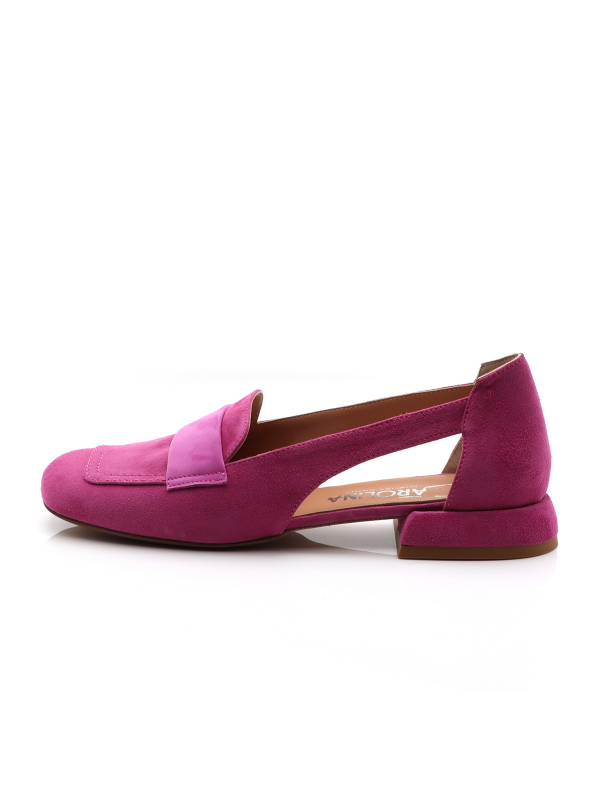 Suede Flat Shoes Skil Mix...