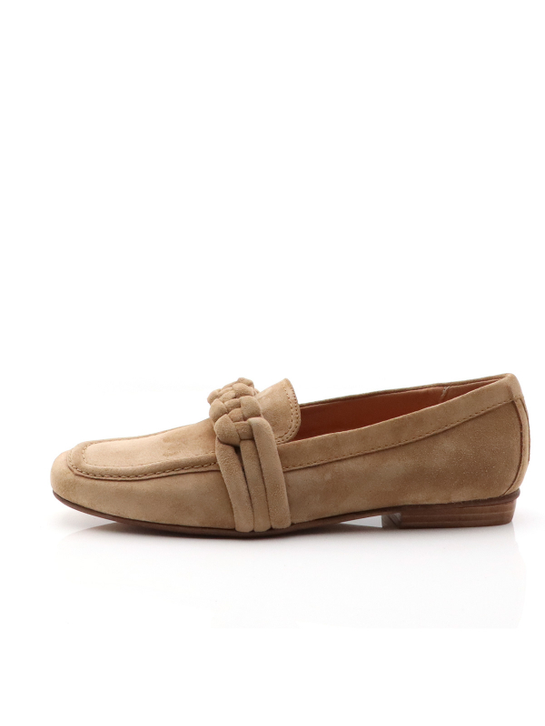 Silk Madison suede moccasin