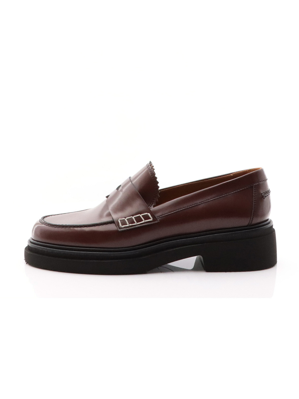 Leather loafer Spazzolato...