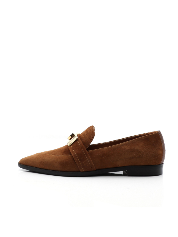 Suede loafer Tray Lock...