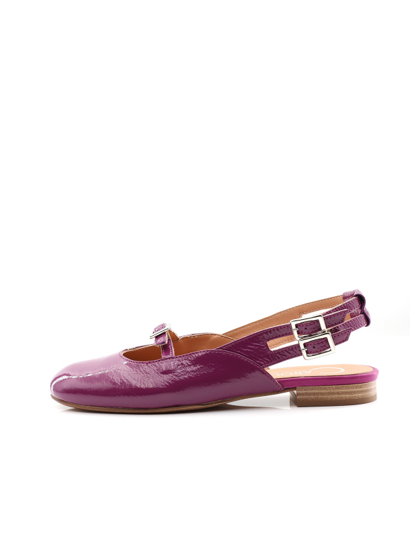 Slingback in pelle Clara...